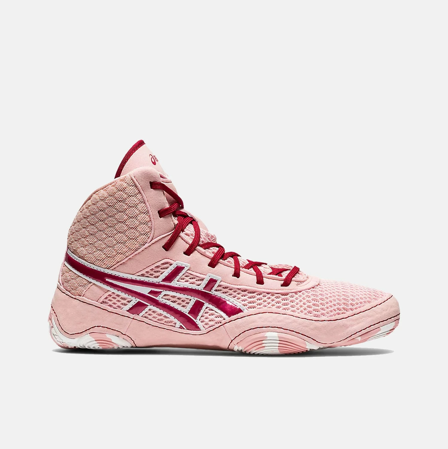 Asics Women's MATBLAZER Wrestling Shoe, Frosted Rose/Cranberry