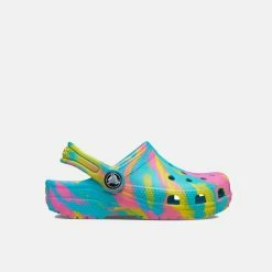 Crocs Kids' Classic Marbled Clog