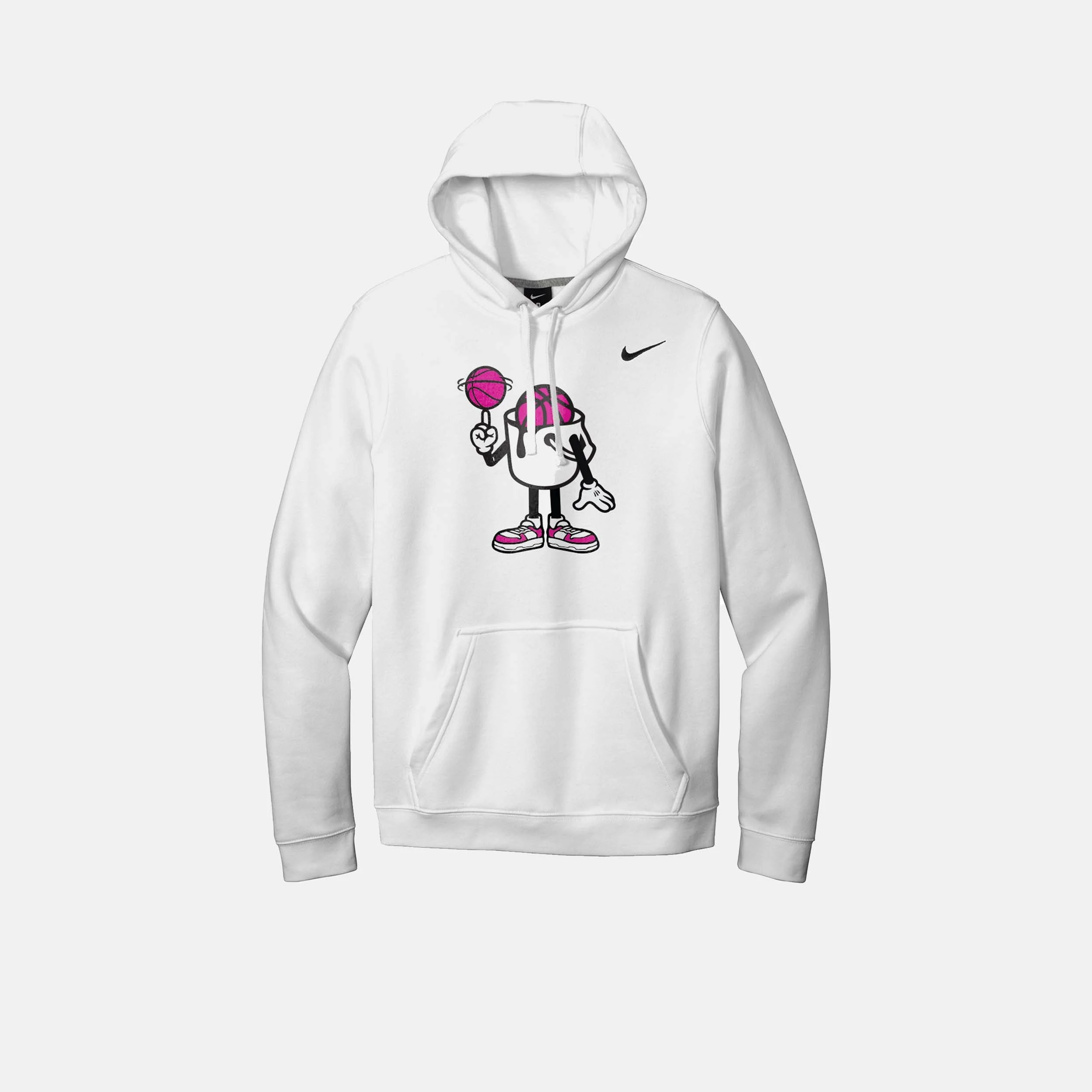 Bucket Get(Her) The Character Hoodie, White