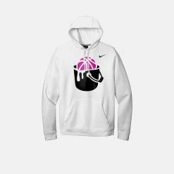 Bucket Get(Her) BGH Core Logo Hoodie, White