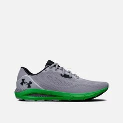 Under Armour Men's UA HOVR™ Sonic 5 Running Shoes, Mod Grey/Green