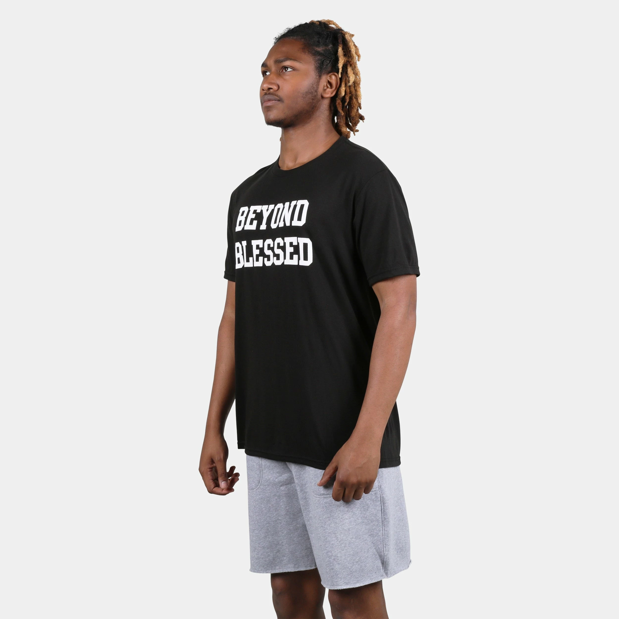 Beyond Blessed Text Short Sleeve Tee - Image 10