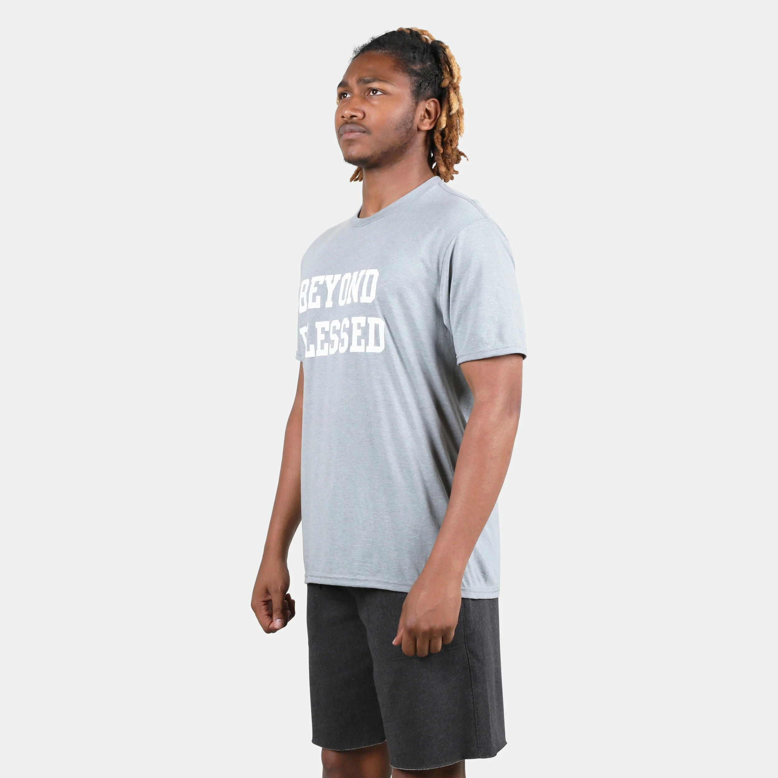 Beyond Blessed Text Short Sleeve Tee - Image 9
