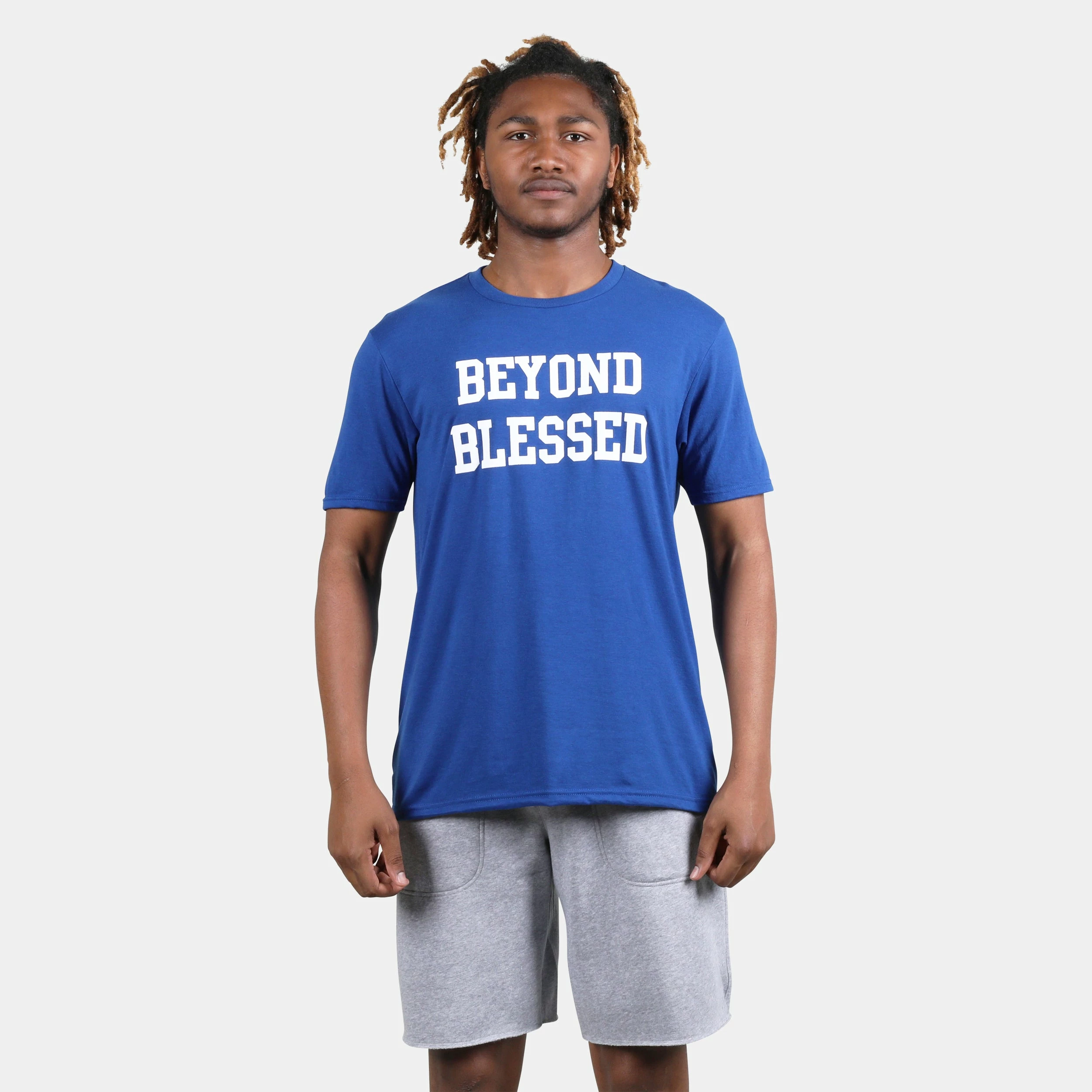 Beyond Blessed Text Short Sleeve Tee - Image 3