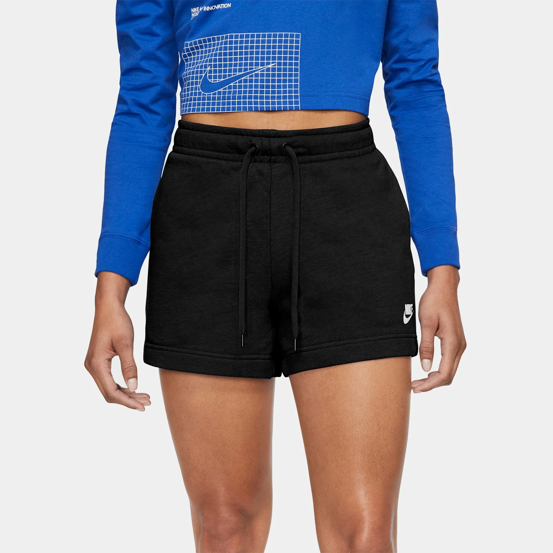 Nike Womens Sportswear Club Fleece Shorts - Image 2