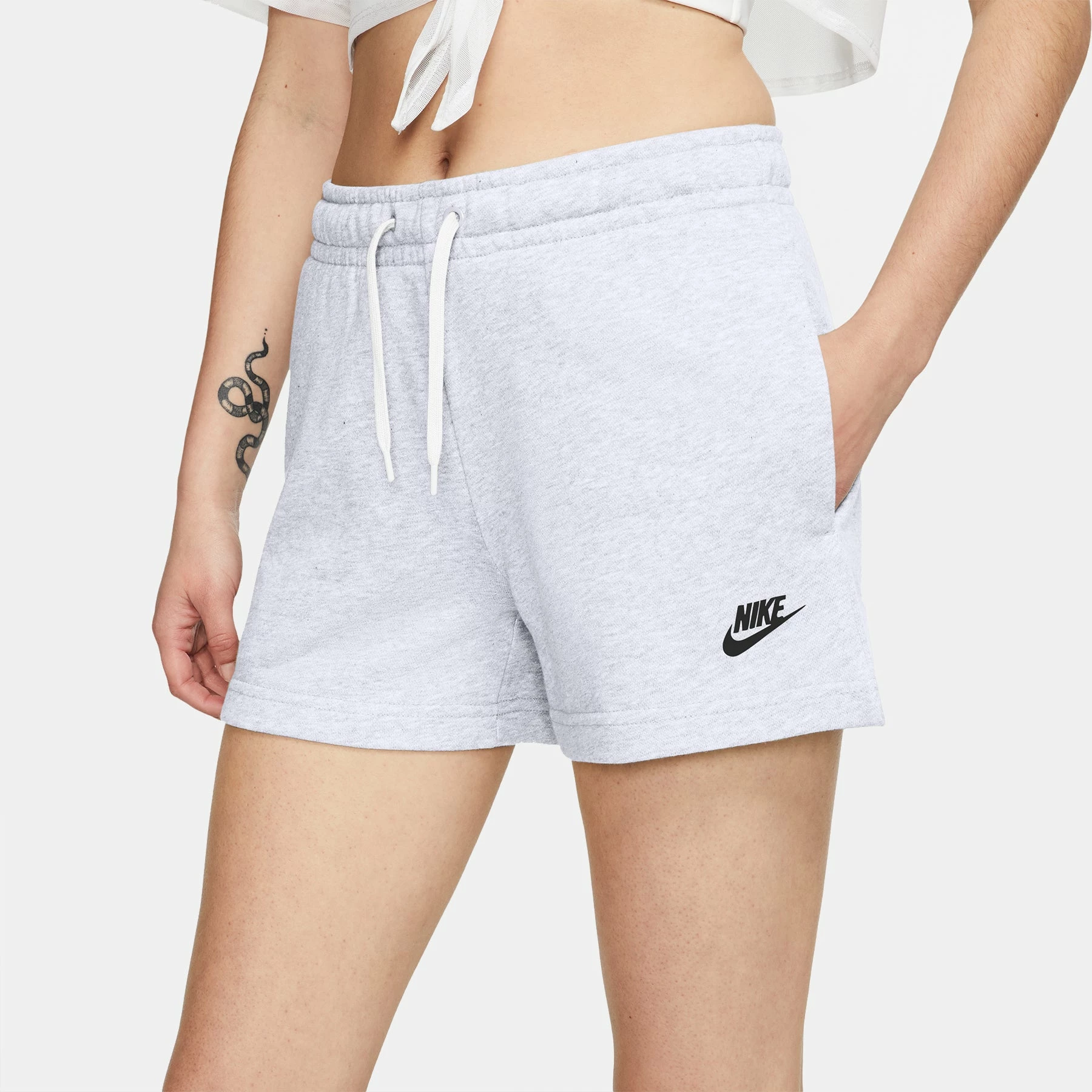Nike Womens Sportswear Club Fleece Shorts - Image 3