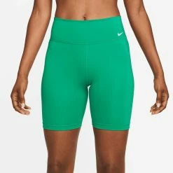Nike Women's Mid-Rise 7" Bike Shorts, Neptune Green