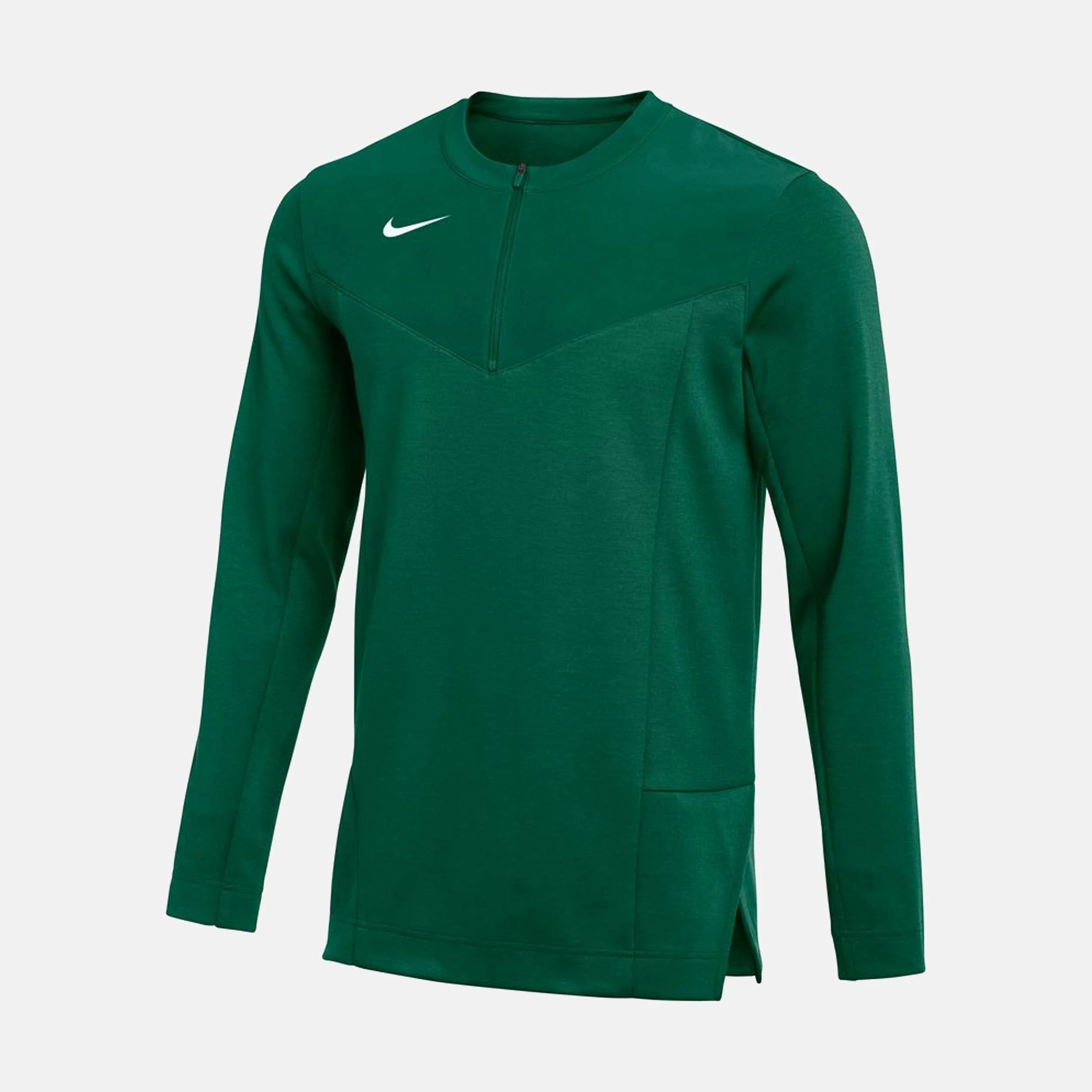 Nike Men's 1/2 Zip Long-Sleeve Football Top, Gorge Green
