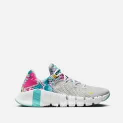 Nike Women's Free Metcon 4 Training Shoes, Photon Dust/Yellow Strike/Dynamic