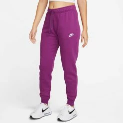 Nike Women's Sportswear Club Fleee Mid-Rise Joggers, VioTech