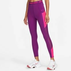 Nike Women's High-Waisted 7/8 Leggings With Pockets, VioTech