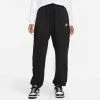 Nike Women's Sportswear Club Fleece Mid-Rise Oversized Sweatpants, Black