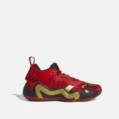 ADIDAS Kids' D.O.N. Issue #3 Marvel Spider-Man Basketball Shoes