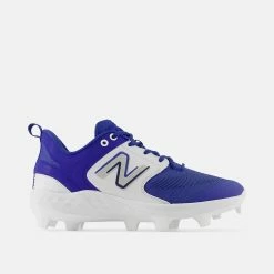 New Balance Men's Fresh Foam 3000 V6 Molded Baseball Cleat, Royal/White
