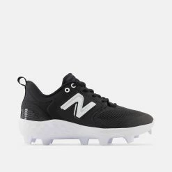 New Balance Men's Fresh Foam 3000 V6 Molded Baseball Cleat, Black/White