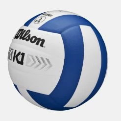 Wilson K1 Silver Volleyball, Blue/White